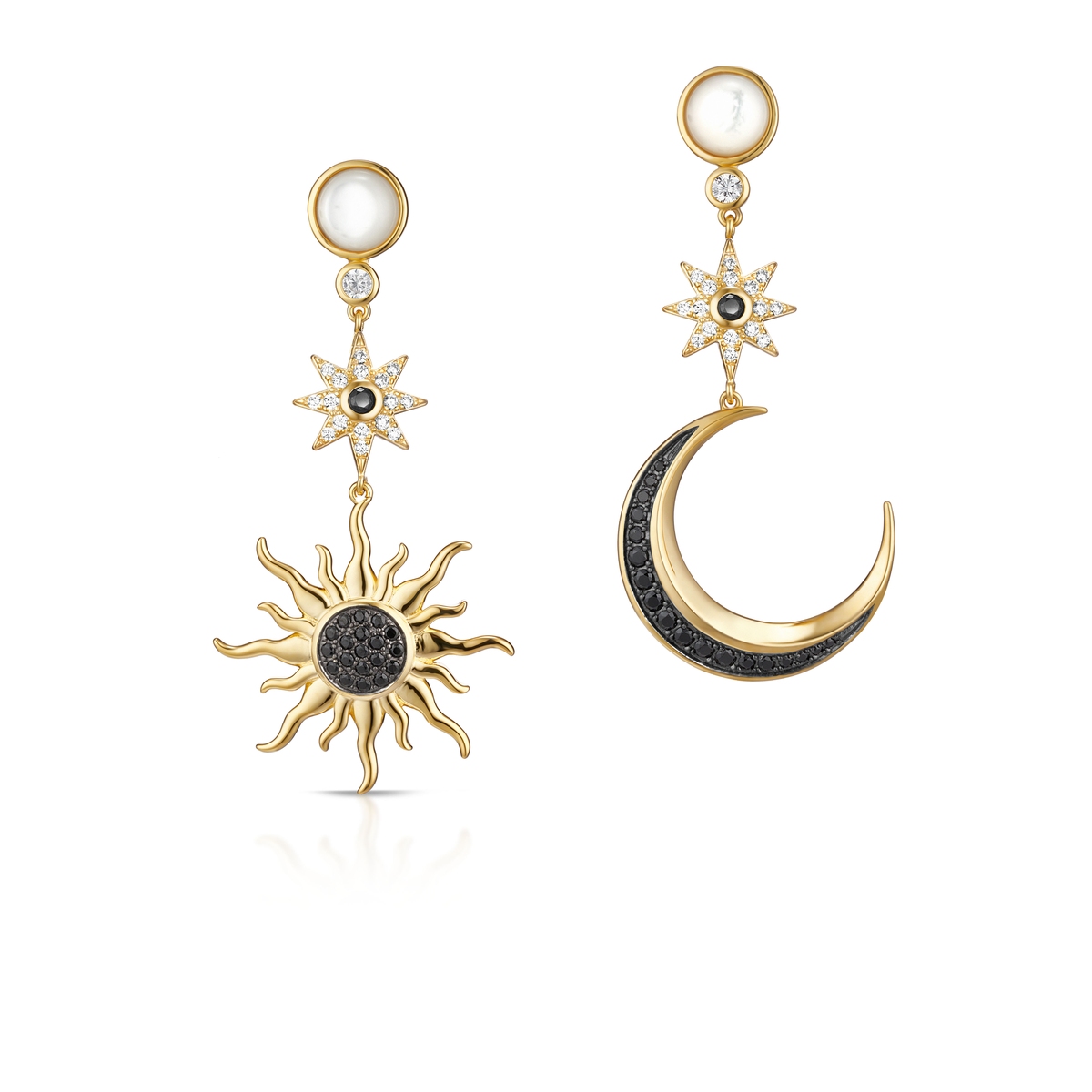 Kolczyki srebrne Alchemia