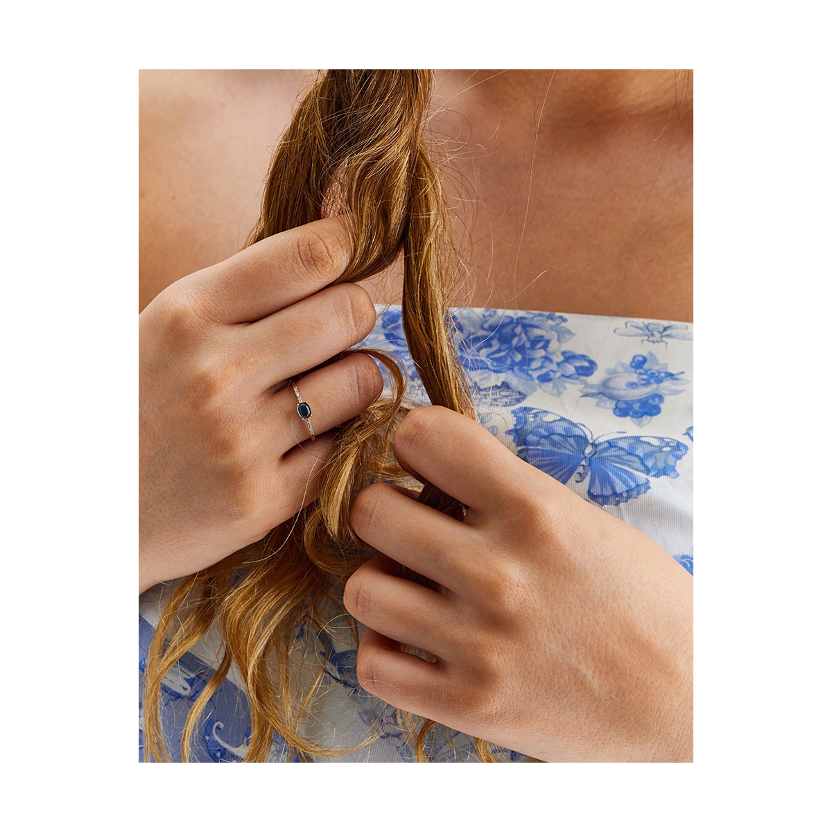 Pierścionek złoty Nanis