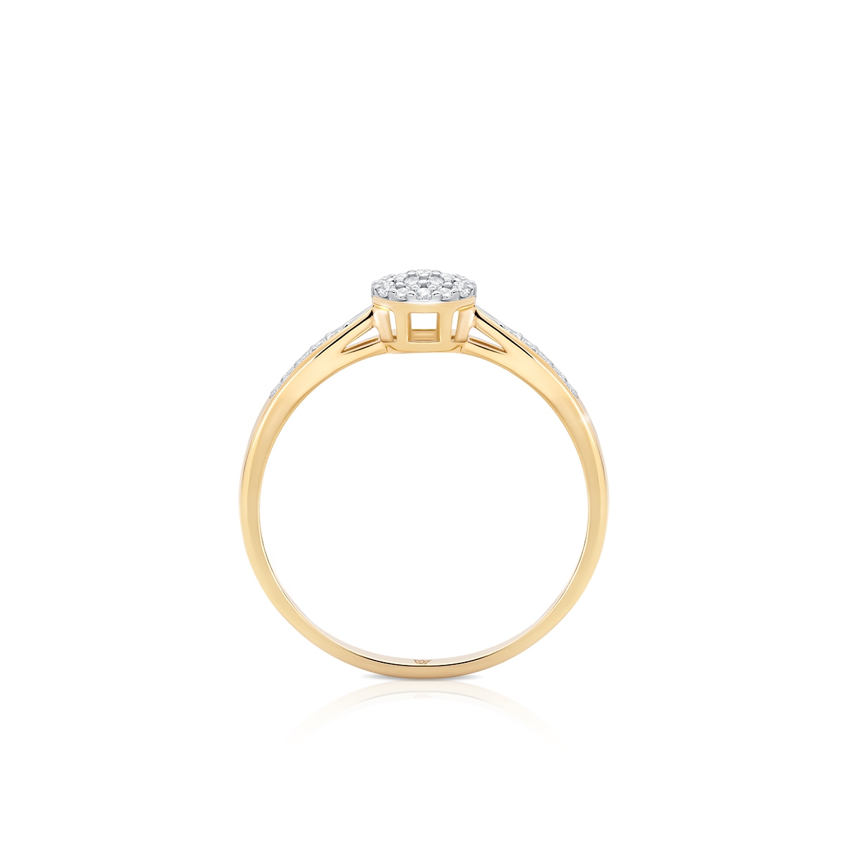 Pierścionek złoty W.KRUK