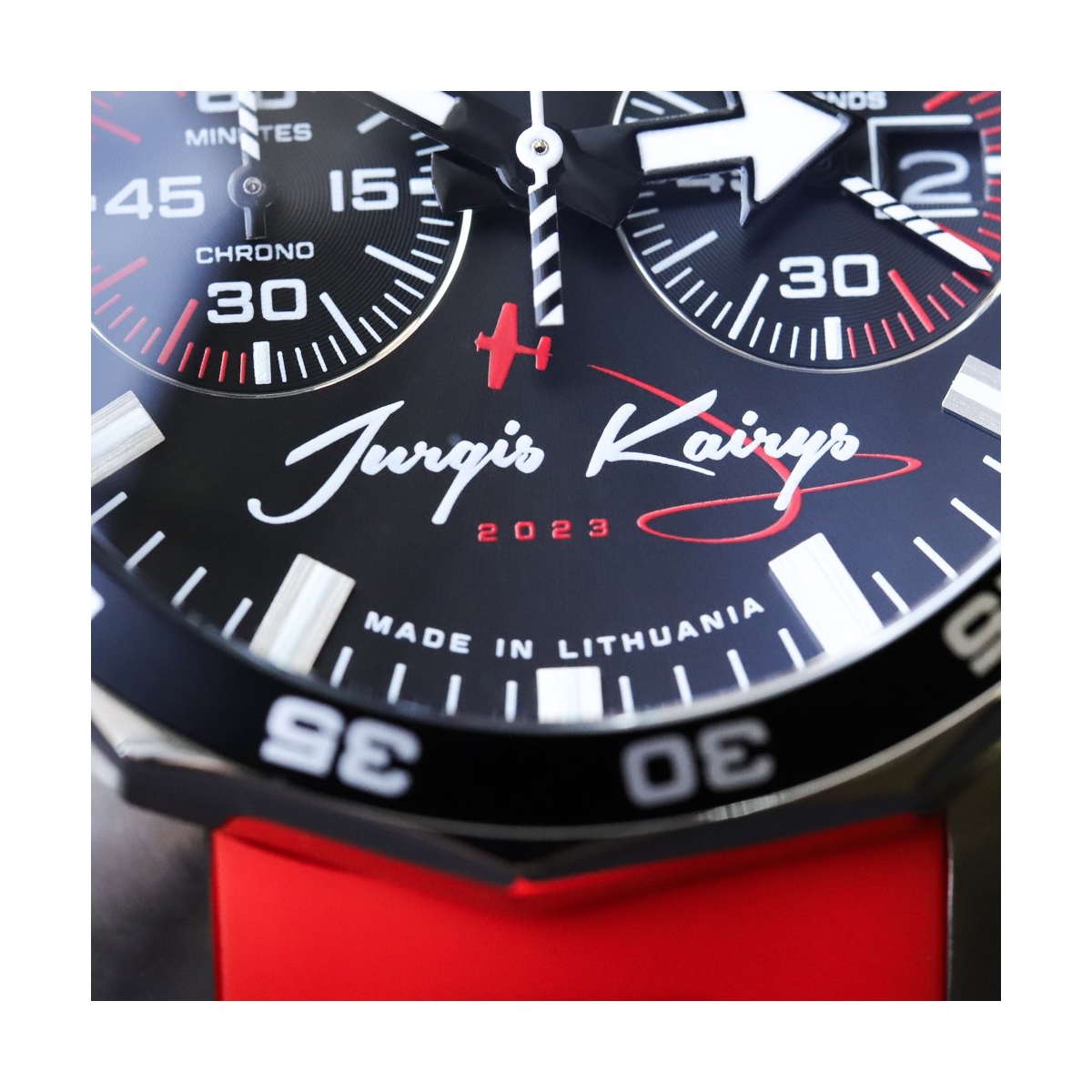 ZEGAREK VOSTOK EUROPE ROCKET N-1 JURGIS KAIRYS CHRONO SPECIAL EDITION