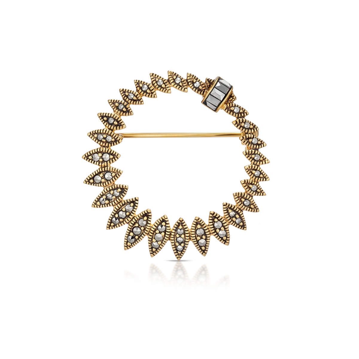 Broszka srebrna Royal