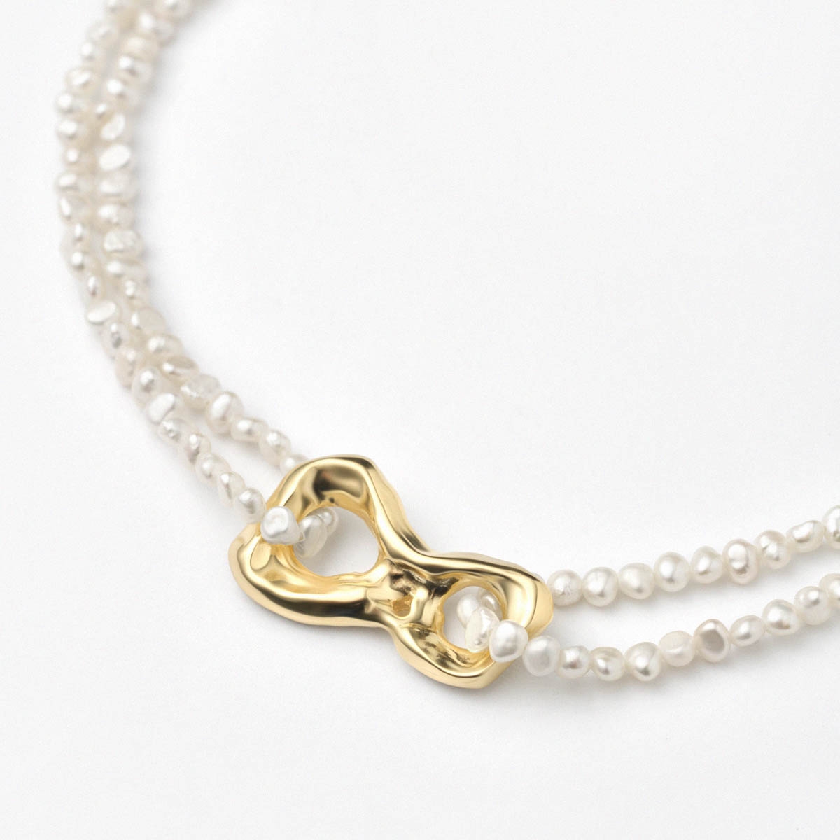 Naszyjnik srebrny Follow