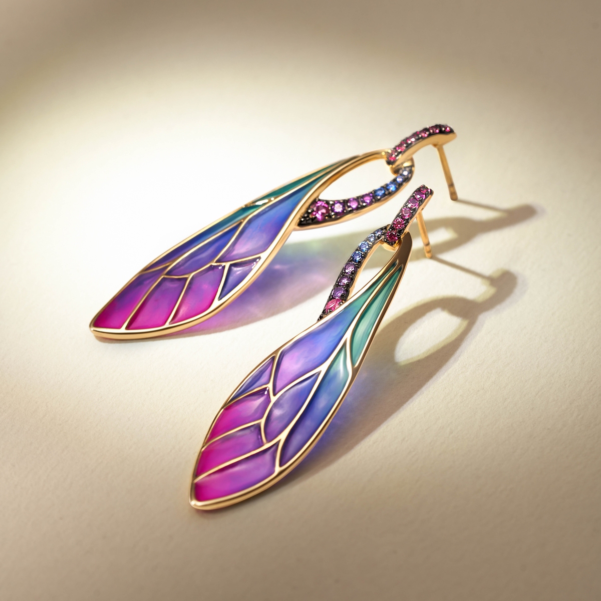 Kolczyki srebrne Imaginarium