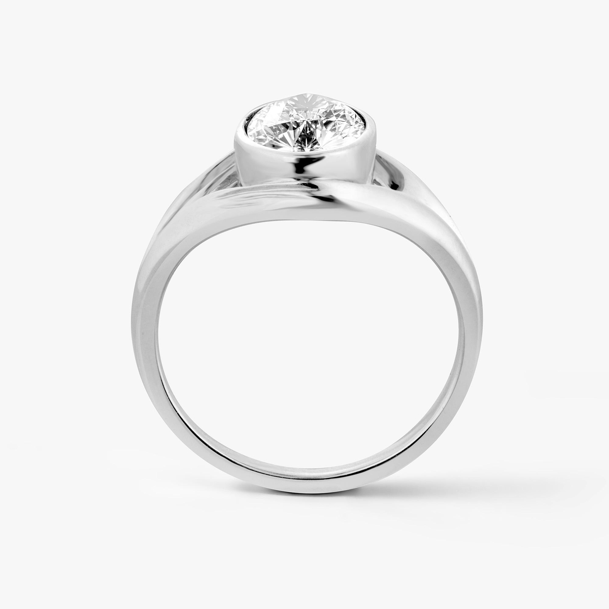 Pierścionek złoty Nuova