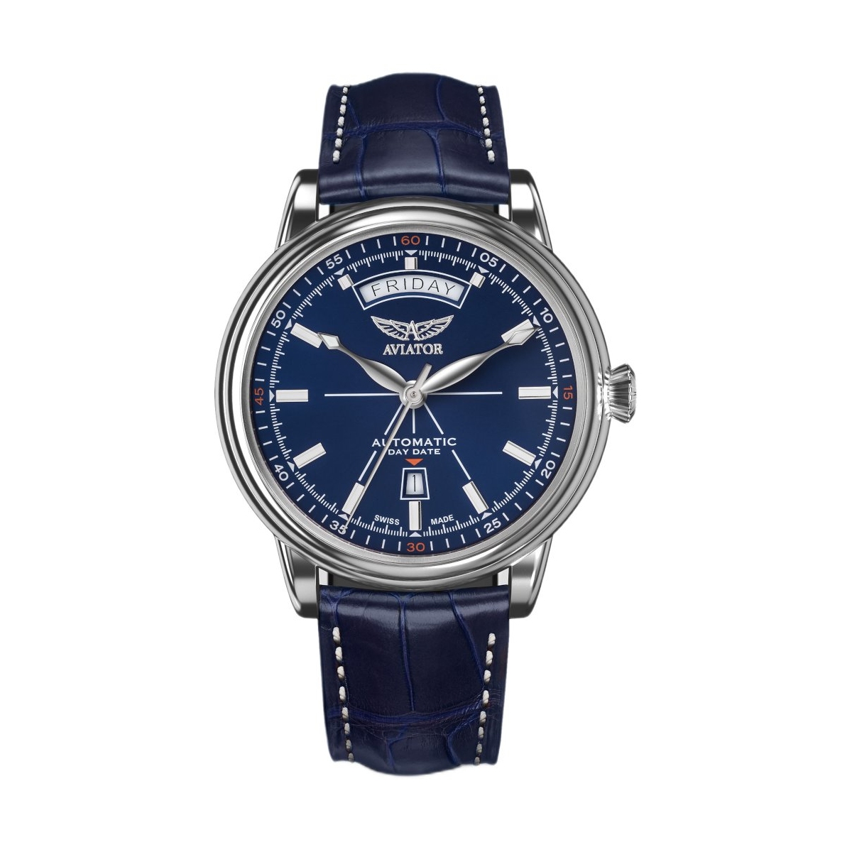 ZEGAREK AVIATOR DOUGLAS DAY-DATE AUTOMATIC