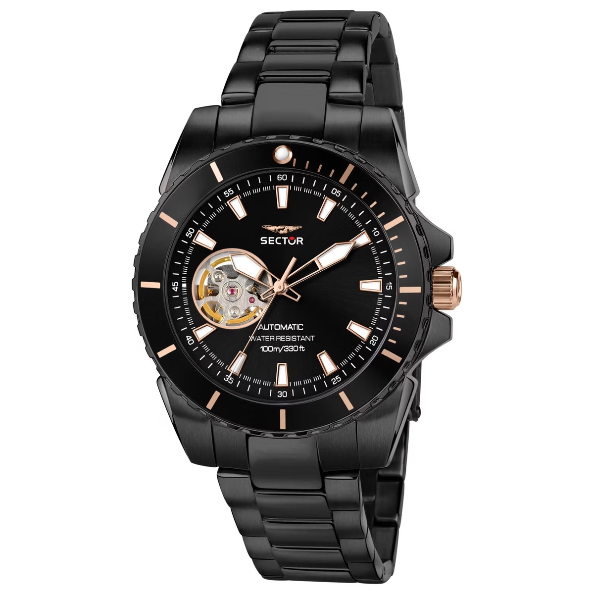 ZEGAREK SECTOR 450 AUTOMATIC OPEN HEART