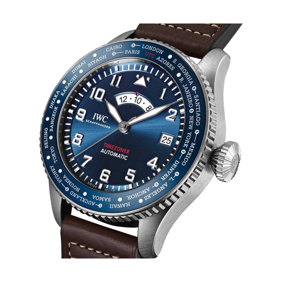 ZEGAREK IWC SCHAFFHAUSEN PILOT'S TIMEZONER LE PETIT PRINCE