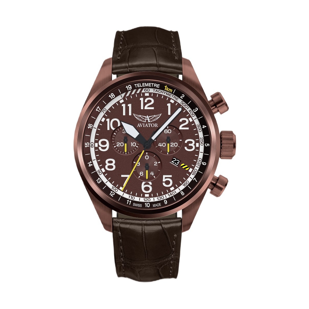 ZEGAREK AVIATOR AIRACOBRA P45 CHRONOGRAPH