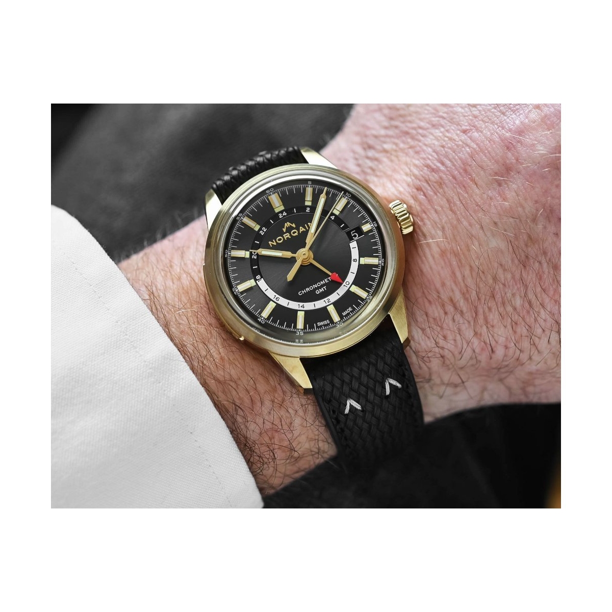 ZEGAREK NORQAIN FREEDOM GMT LIMITED EDITION