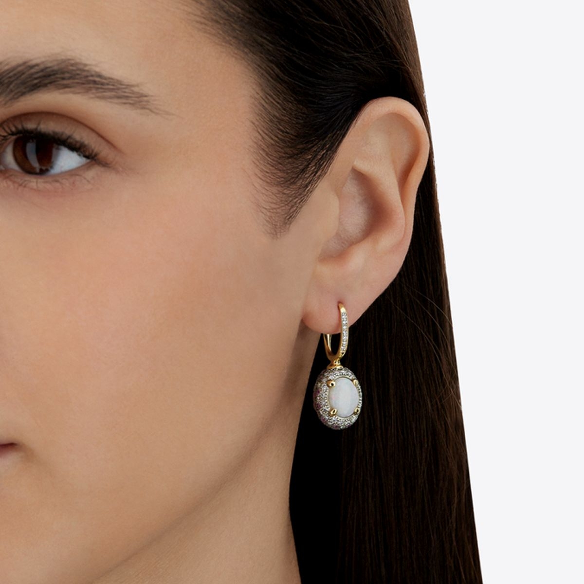 Kolczyki złote Nanis