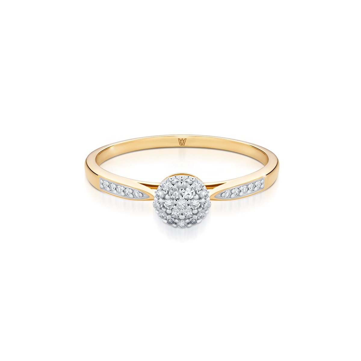 Pierścionek złoty W.KRUK