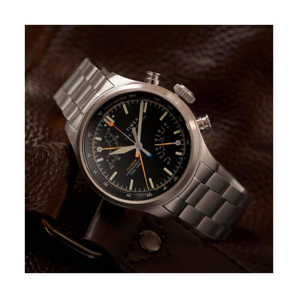 ZEGAREK TIMEX WATERBURY ACE FLY-BACK CHRONOGRAPH