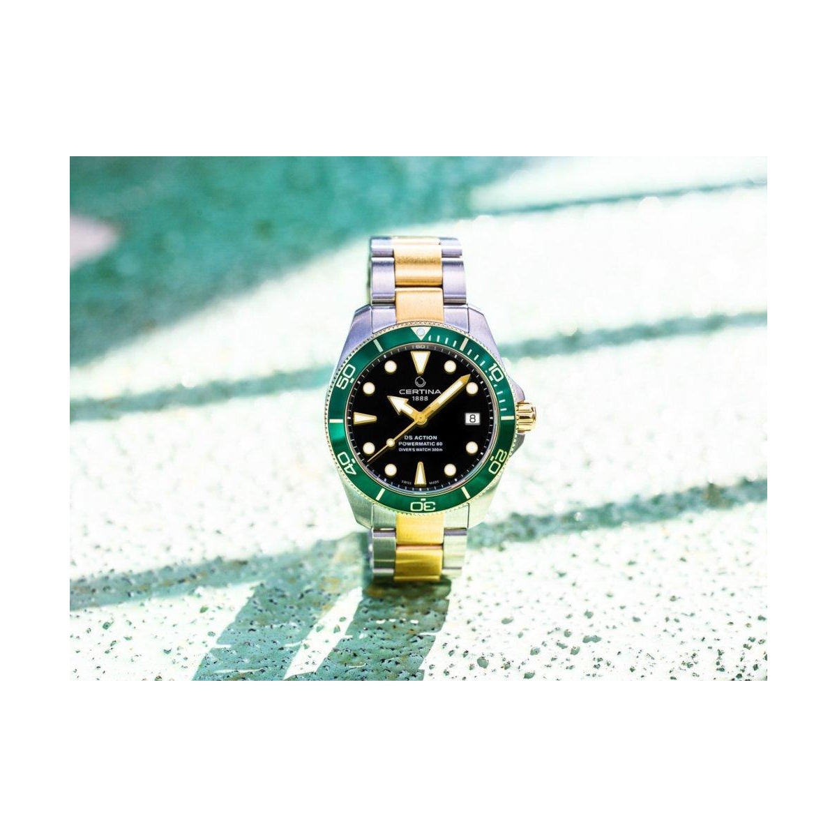 ZEGAREK CERTINA DS ACTION DIVER 38MM POWERMATIC 80