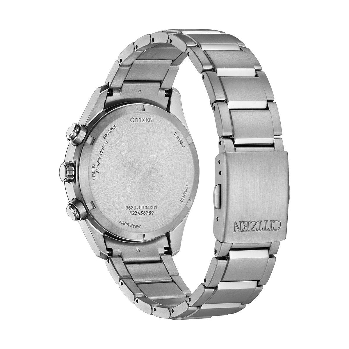 ZEGAREK CITIZEN ECO-DRIVE SUPER TITANIUM CHRONOGRAPH