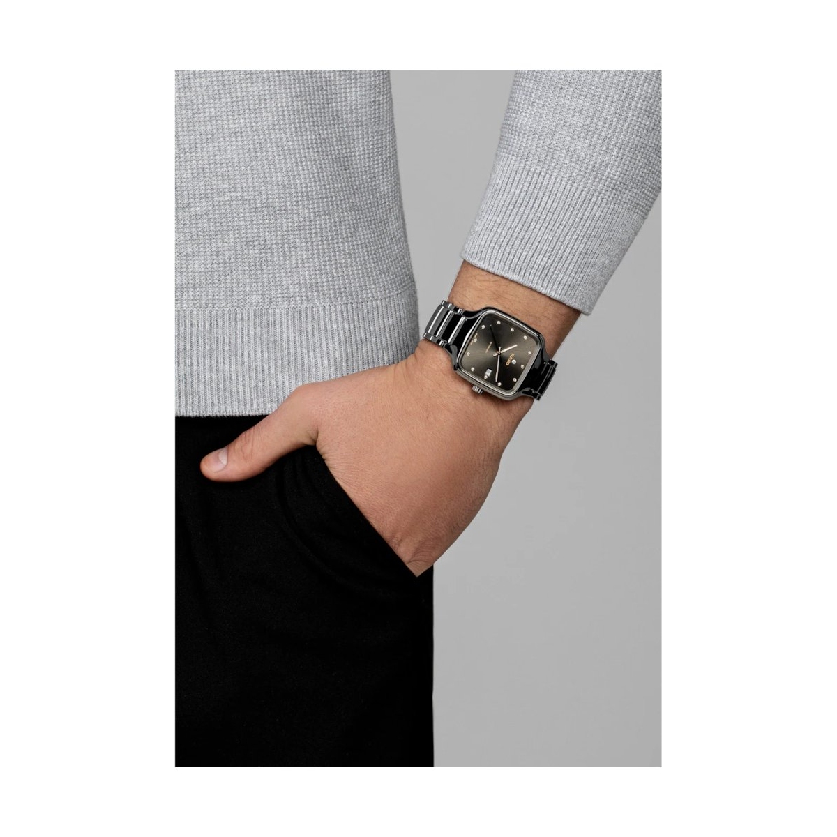 ZEGAREK RADO TRUE SQUARE AUTOMATIC DIAMONDS