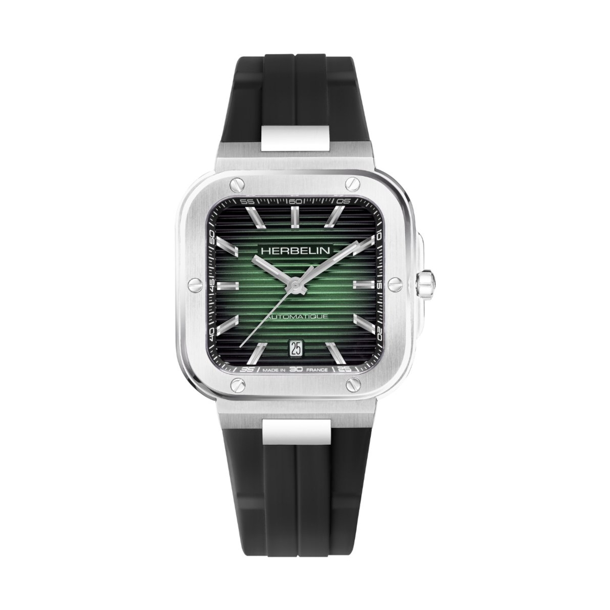 ZEGAREK HERBELIN CAP CAMARAT SQUARE AUTOMATIC