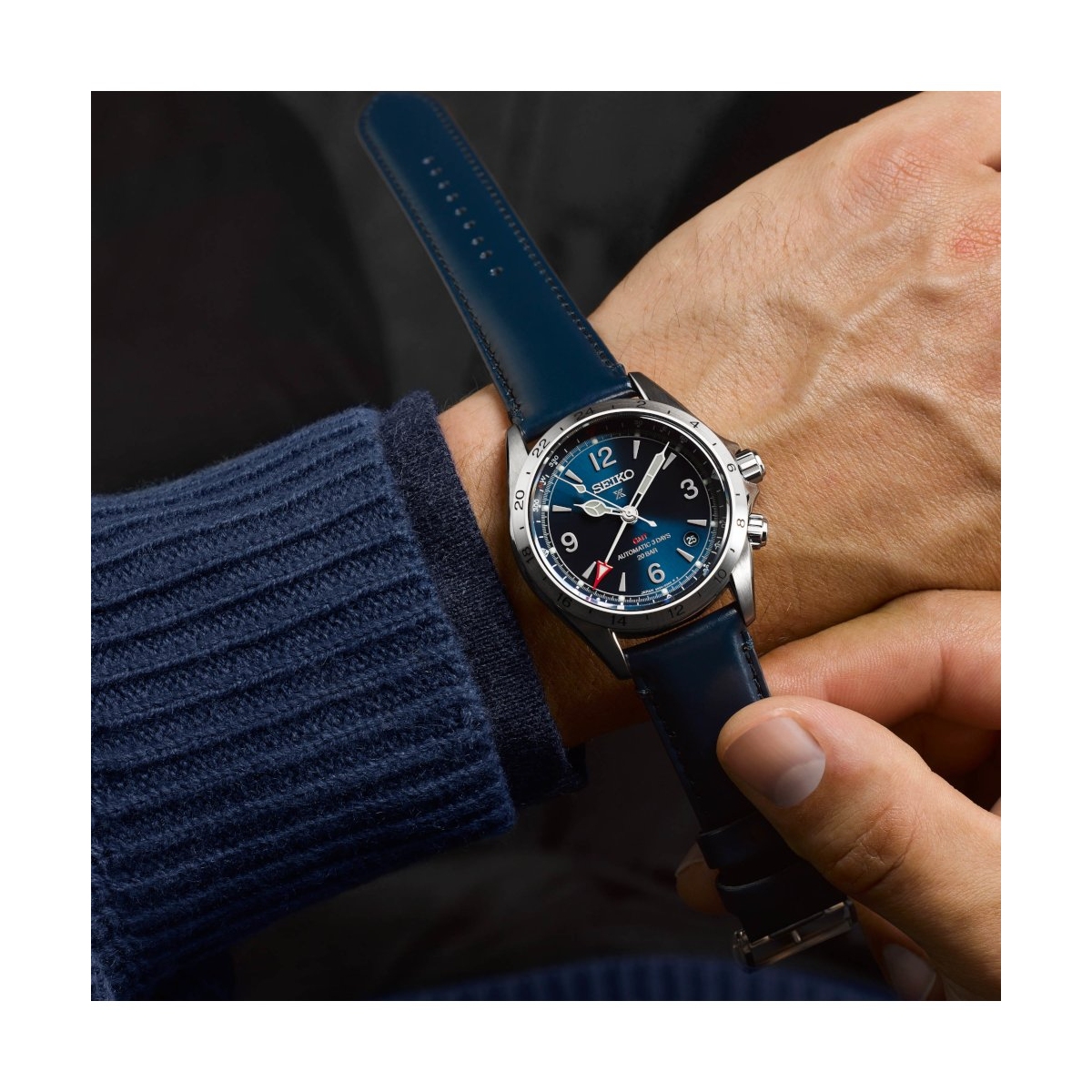 ZEGAREK SEIKO PROSPEX MECHANICAL GMT