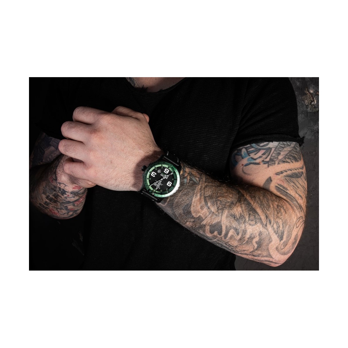 ZEGAREK VOSTOK EUROPE EXPEDITION NORTH POLE 1 POLAR NIGHT AUTOMATIC