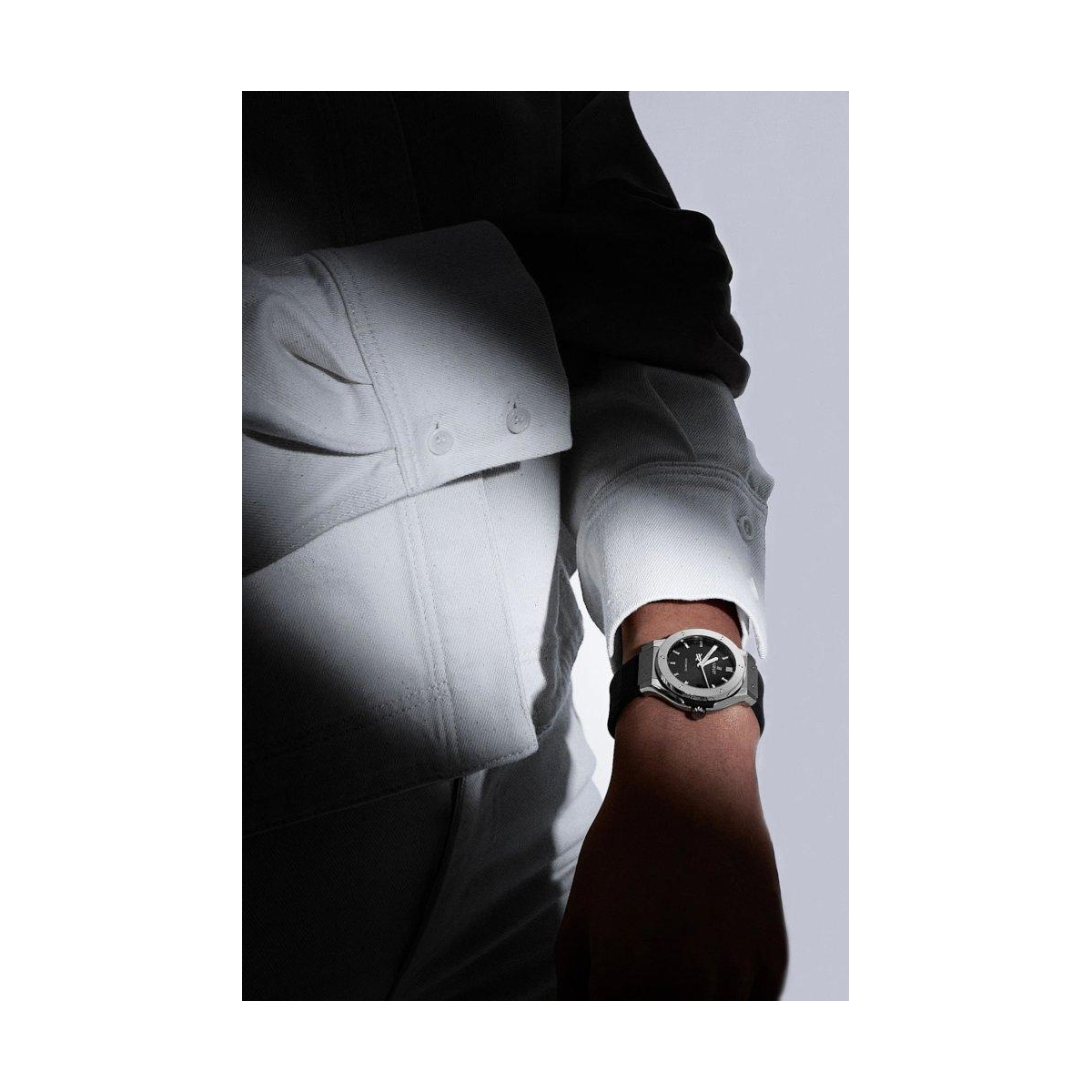 ZEGAREK HUBLOT CLASSIC FUSION TITANIUM