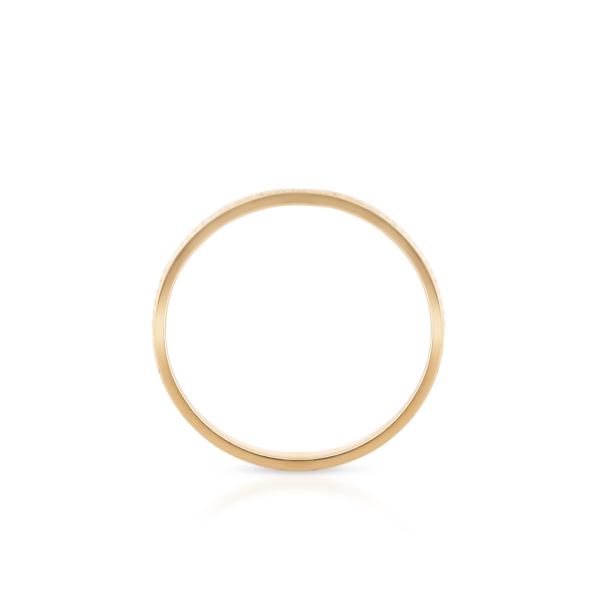 Pierścionek złoty basic