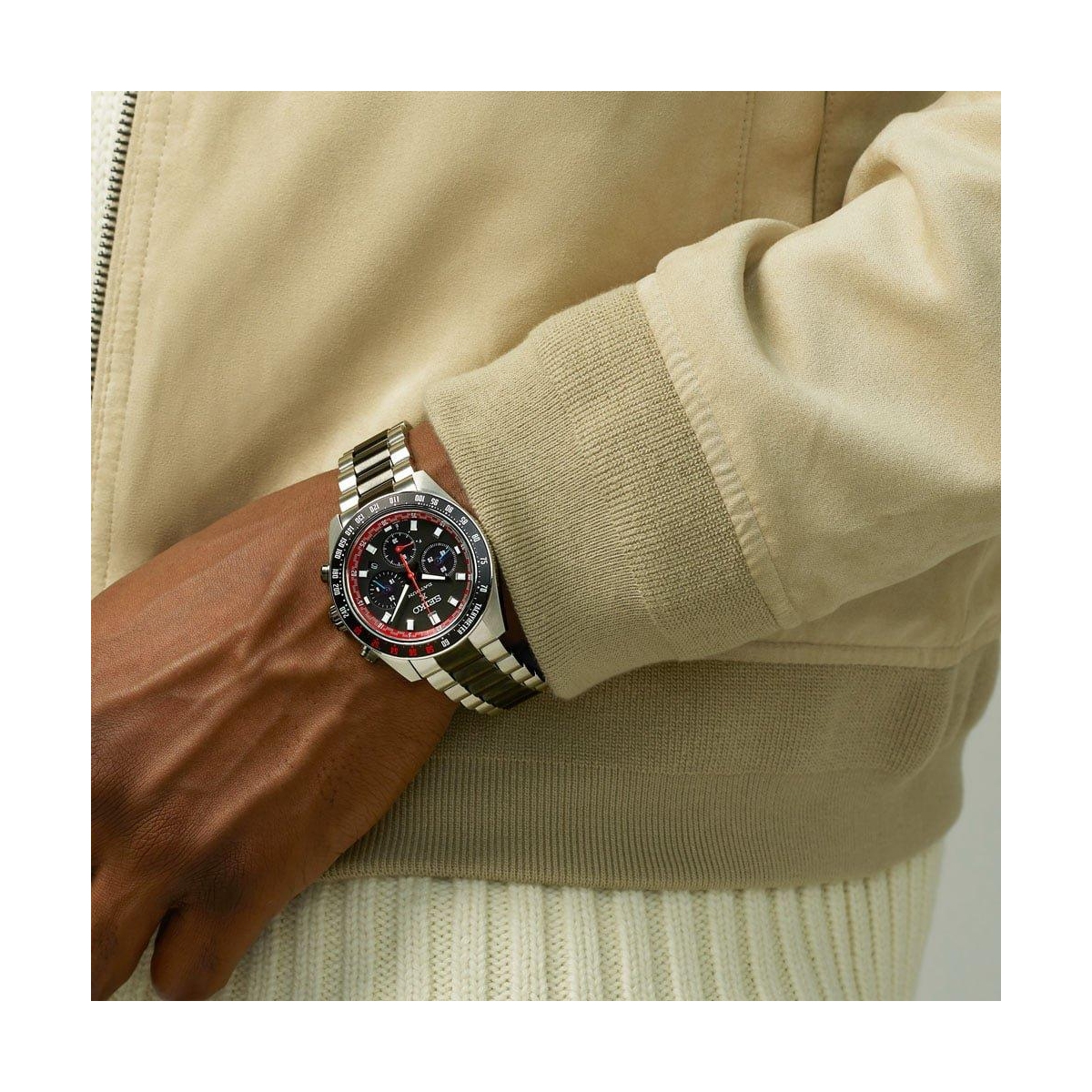 ZEGAREK SEIKO PROSPEX SPEEDTIMER SOLAR CHRONOGRAPH X DATSUN LIMITED EDITION