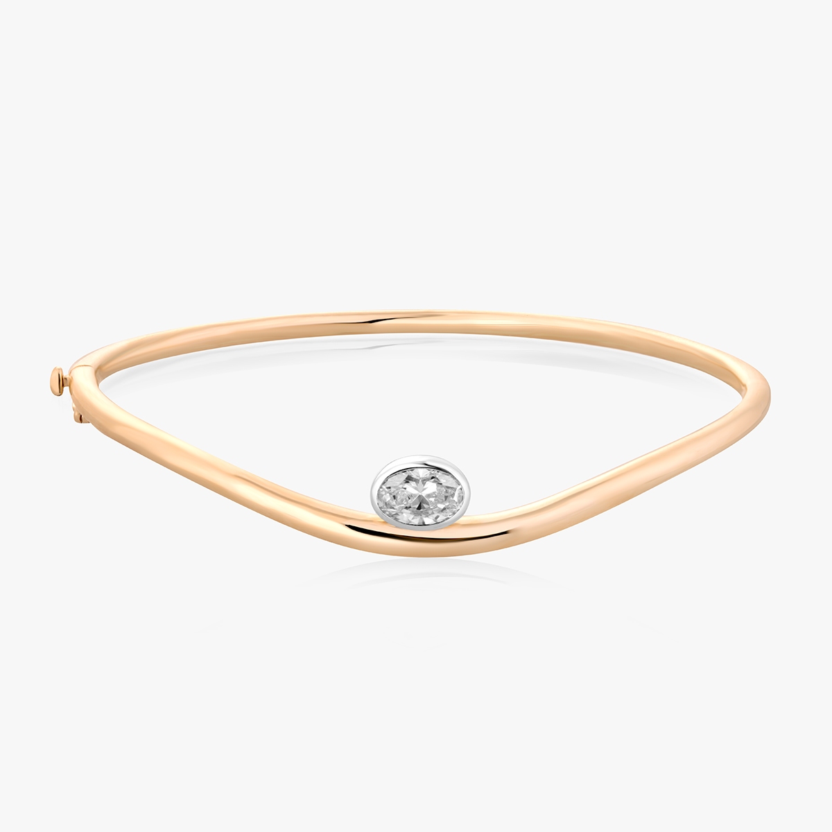 Bransoleta złota z diamentem Nuova