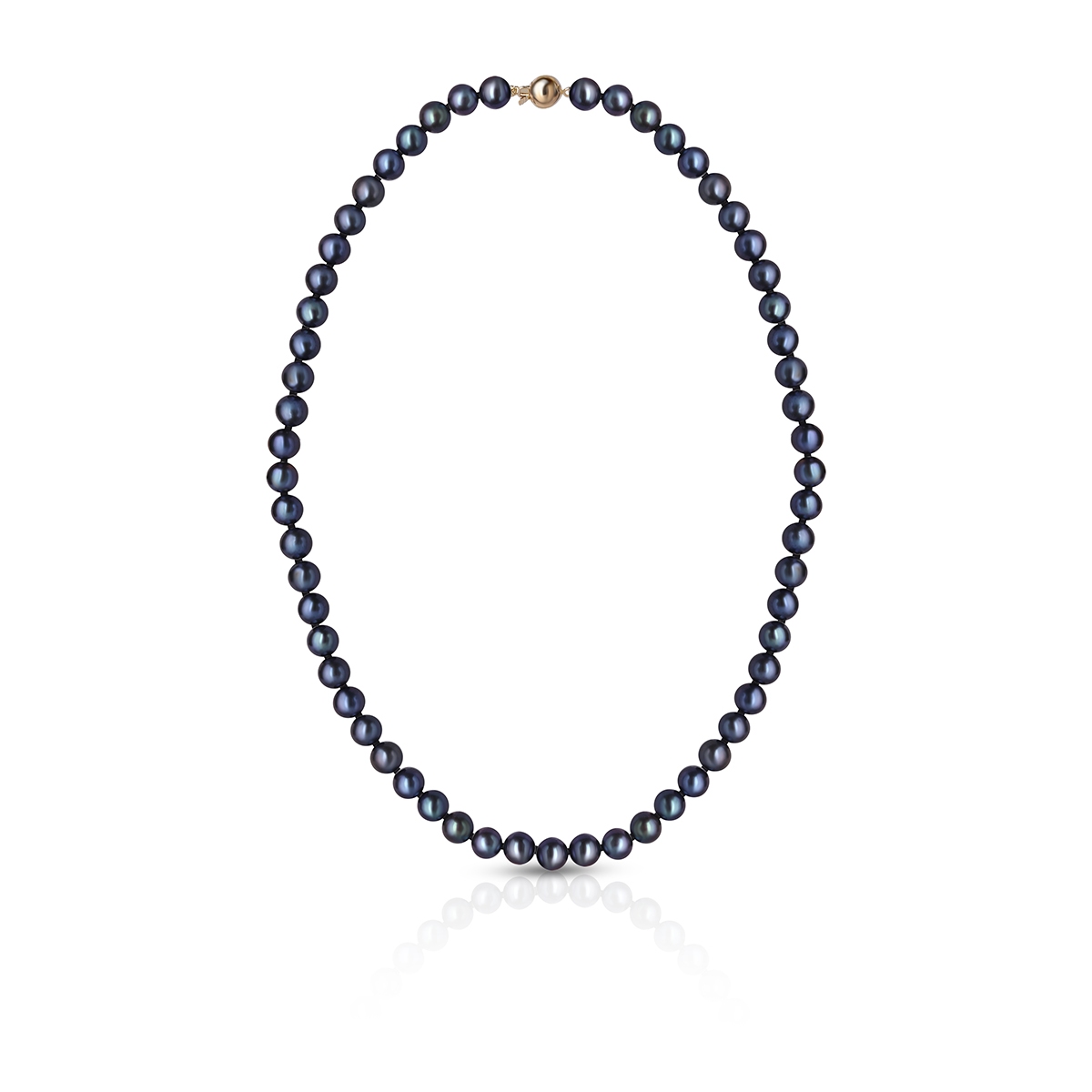 Naszyjnik złoty z perłami