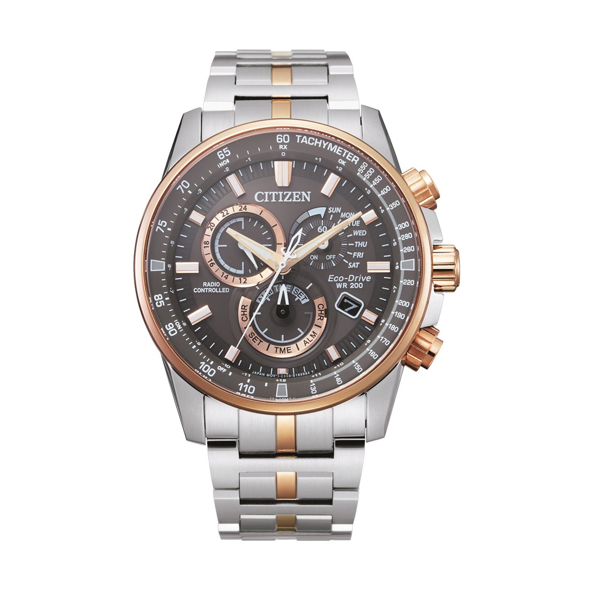 ZEGAREK CITIZEN RADIO CONTROLLED CHRONOGRAPH