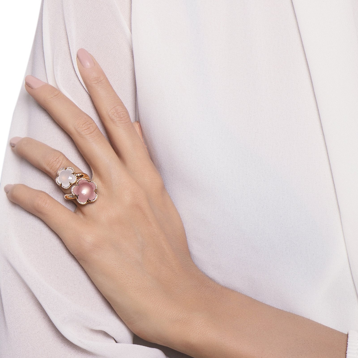 Pierścionek złoty PASQUALE BRUNI