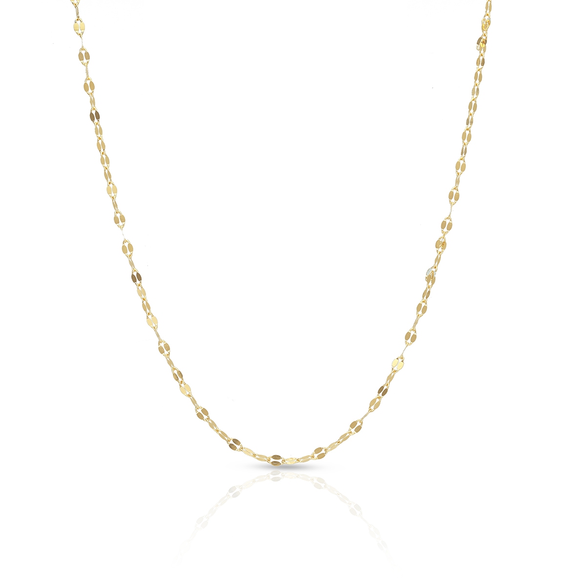 Łańcuszek złoty fantazyjny