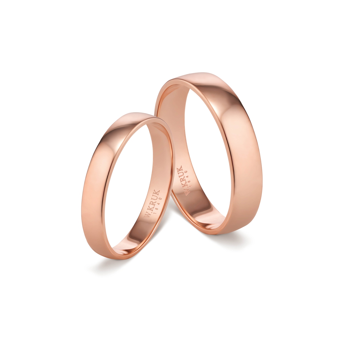 Obrączka złota CHRISOS