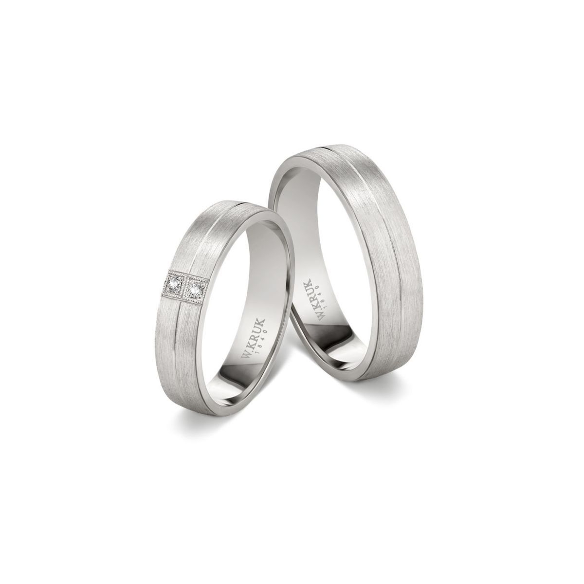 Obrączka złota FORTUNATA męska