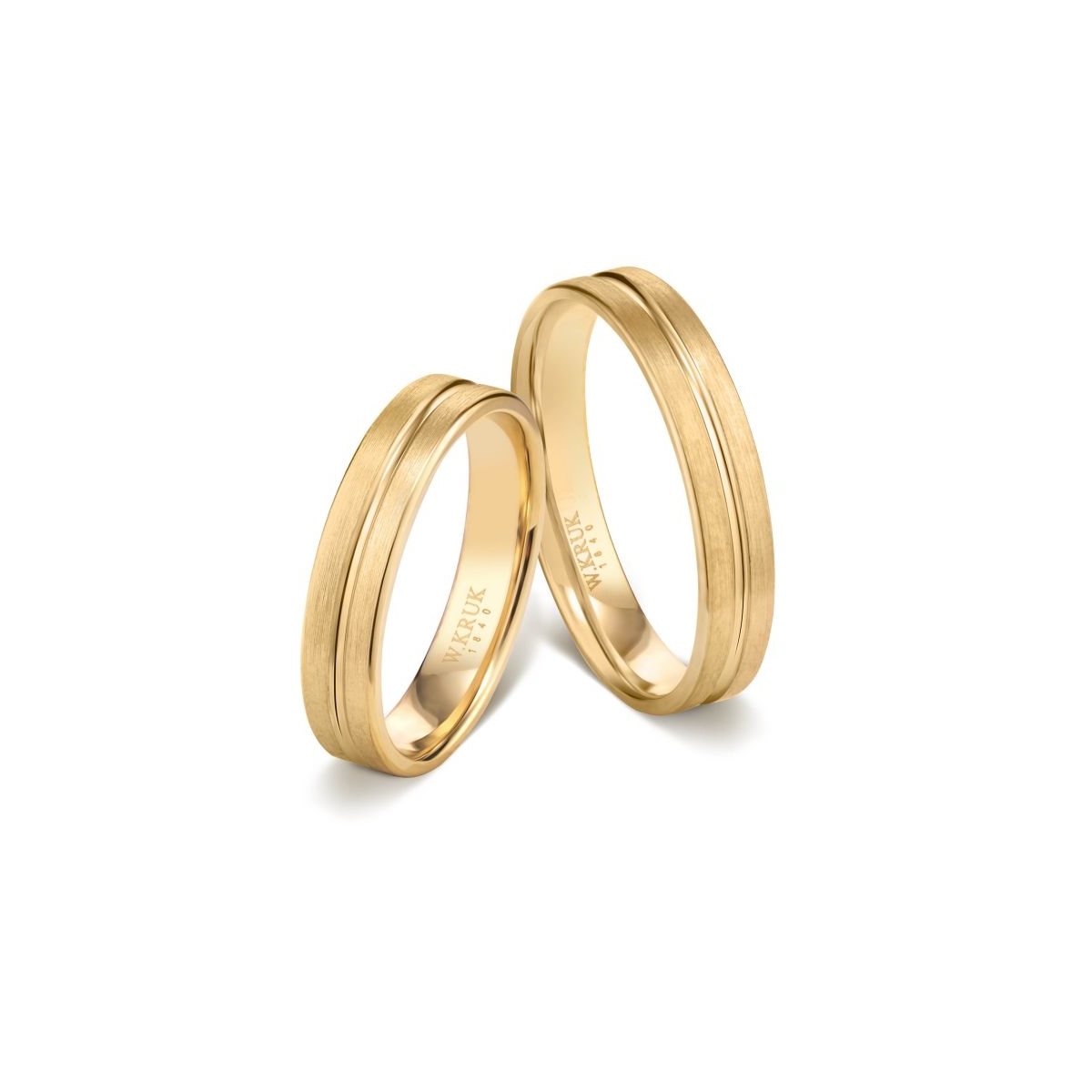 Obrączka złota BELPASSO