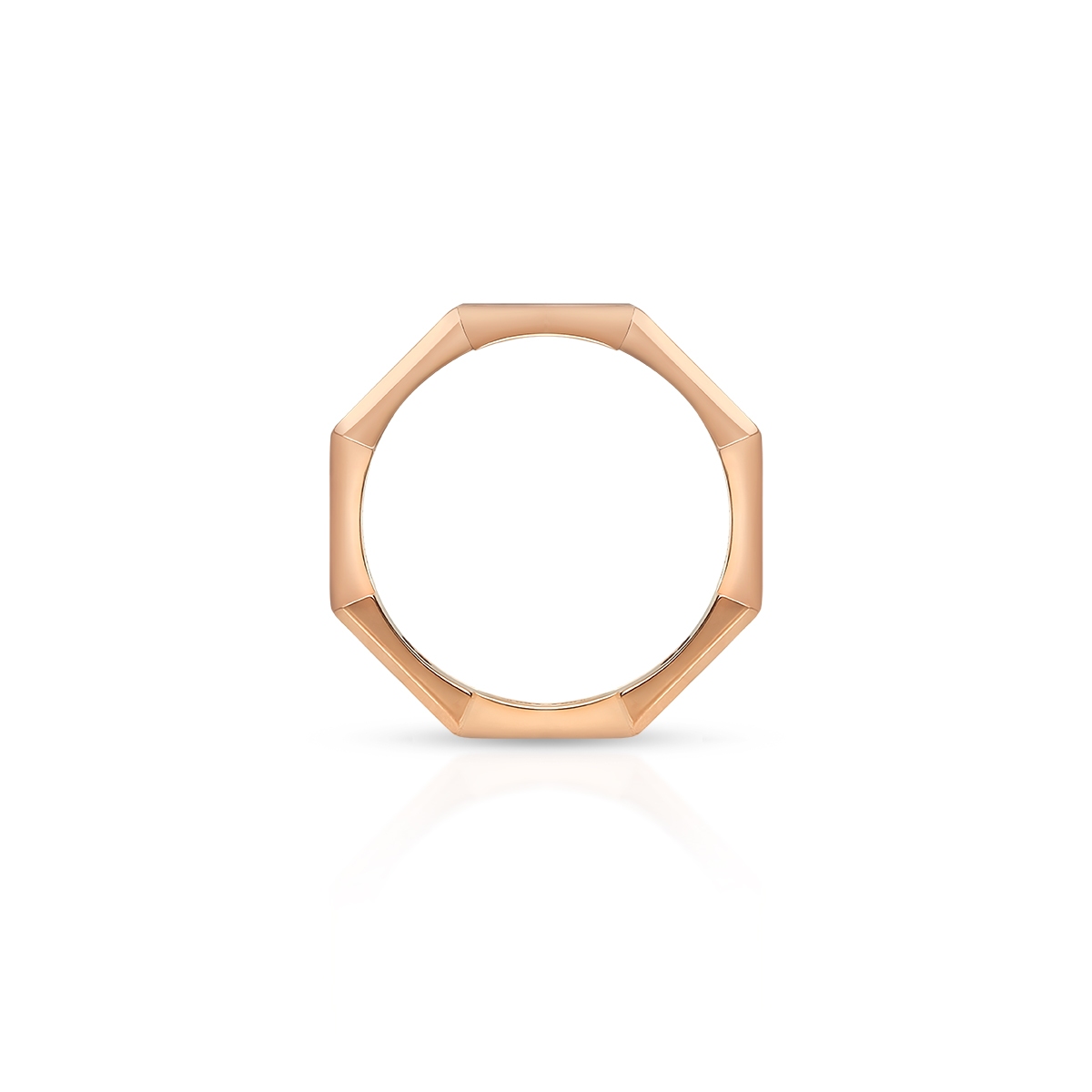 Pierścionek różowe złoto Gucci