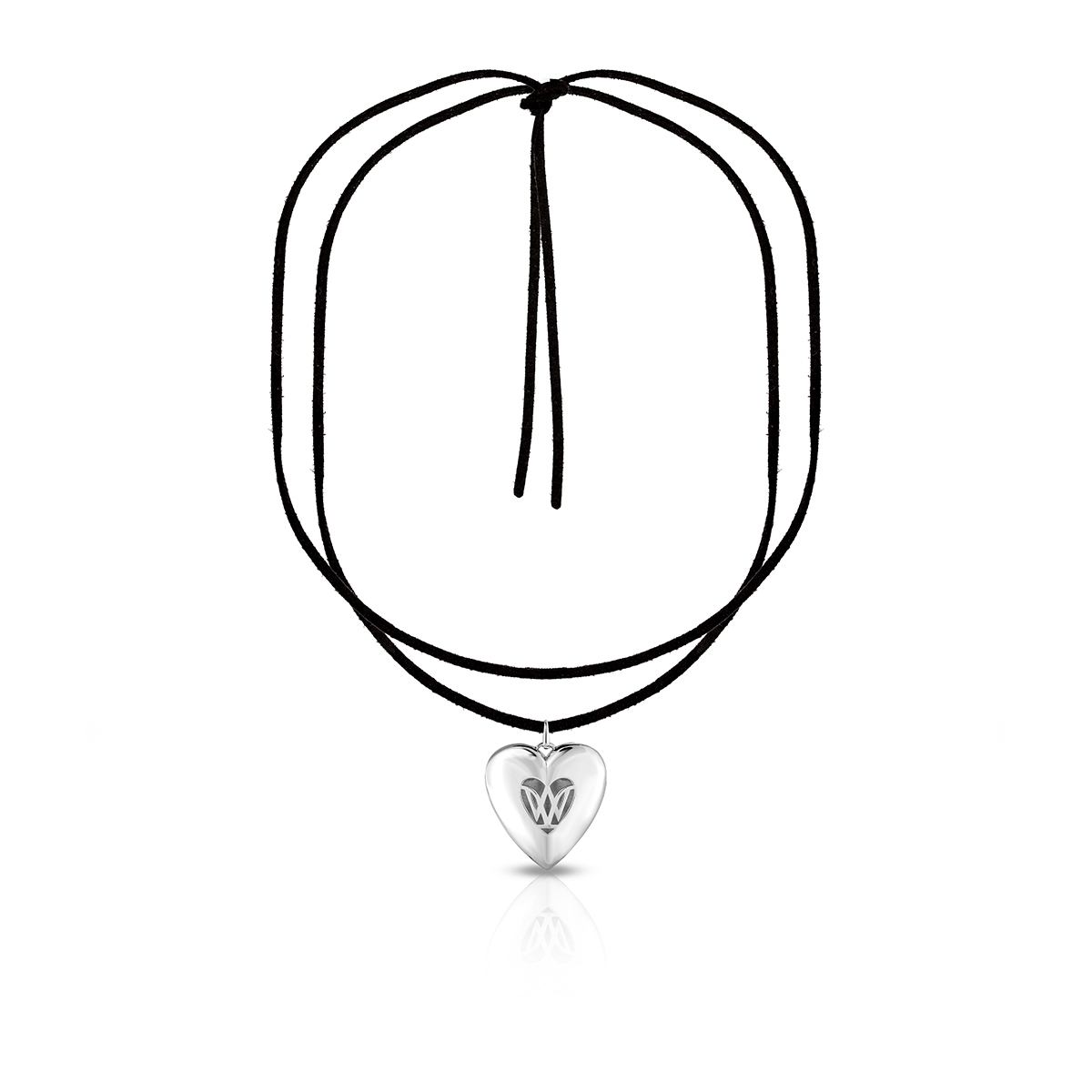 Naszyjnik srebrny Czułość