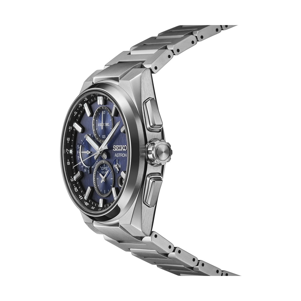 ZEGAREK SEIKO ASTRON GPS Solar 5X Dual-Time Chronograph