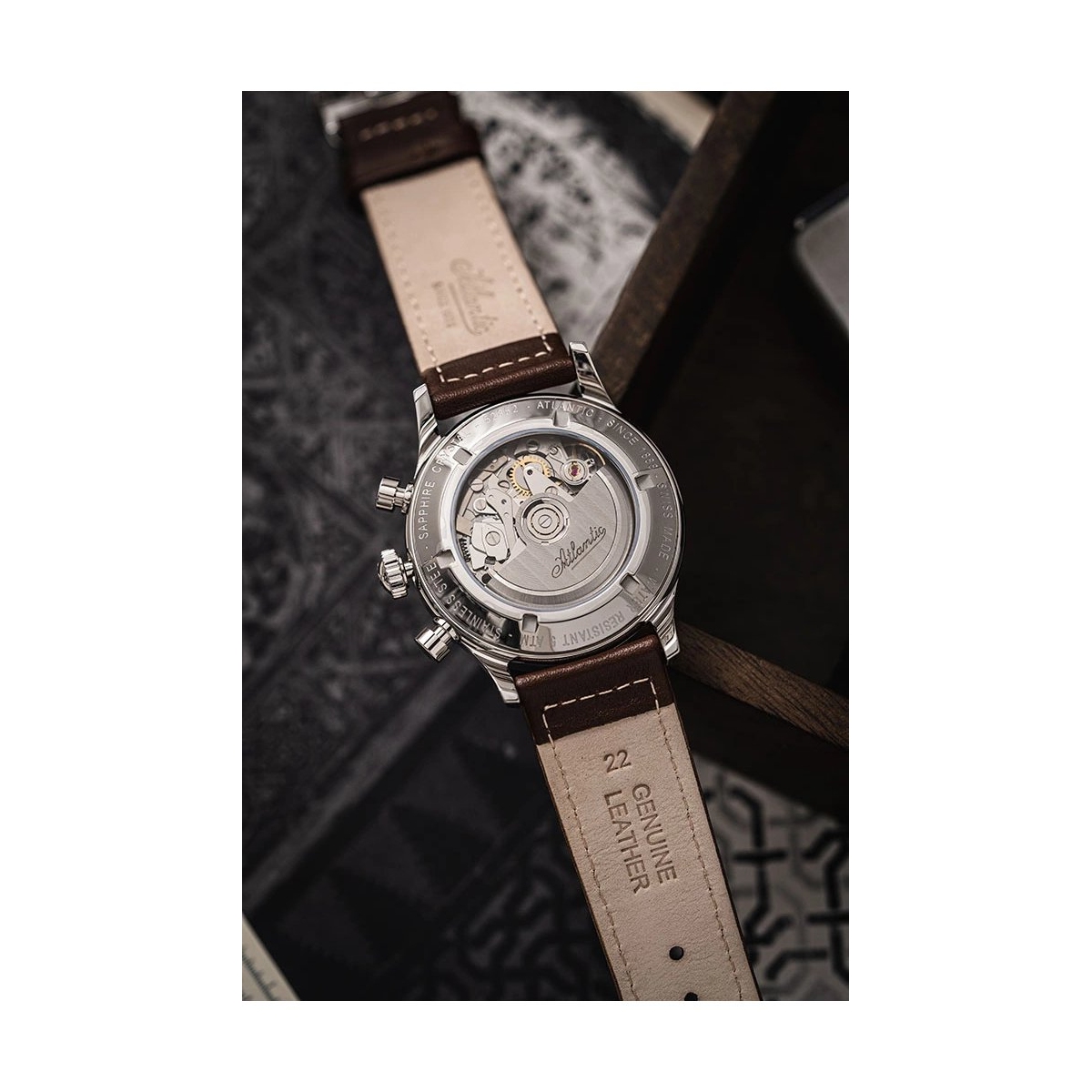 ZEGAREK ATLANTIC WORLDMASTER BICOMPAX AUTOMATIC