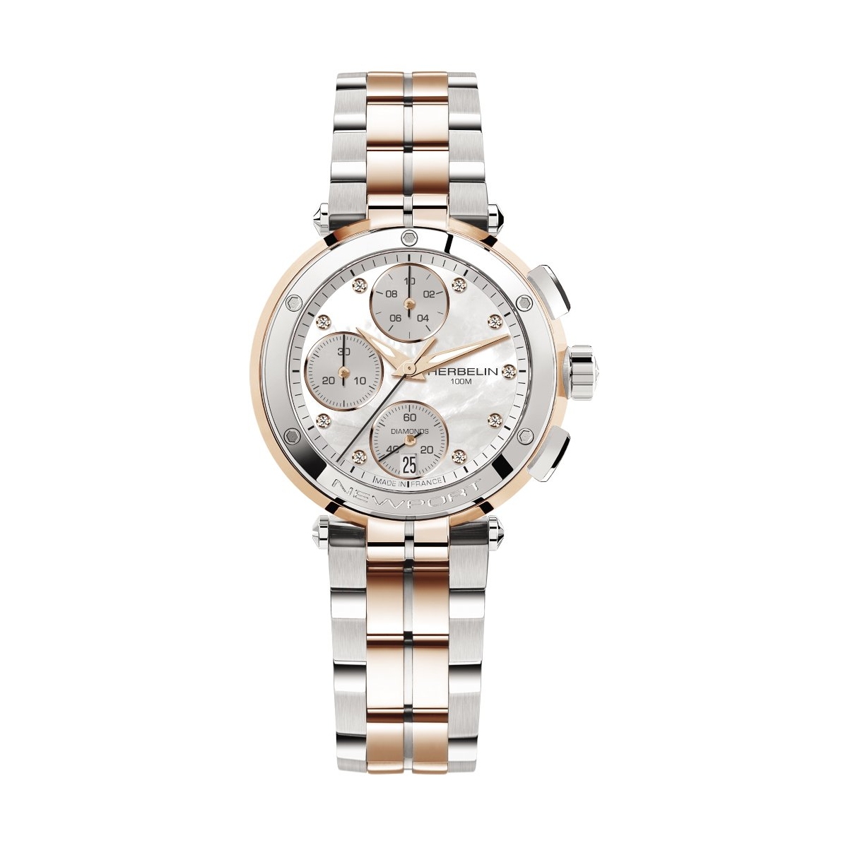 ZEGAREK HERBELIN NEWPORT CHRONOGRAPH