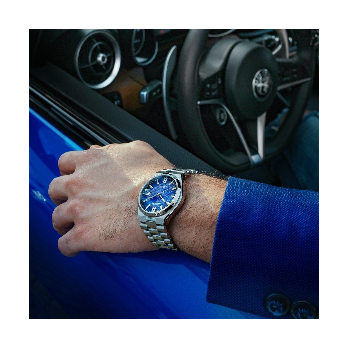 ZEGAREK CITIZEN TSUYOSA SAPPHIRE MECHANICAL