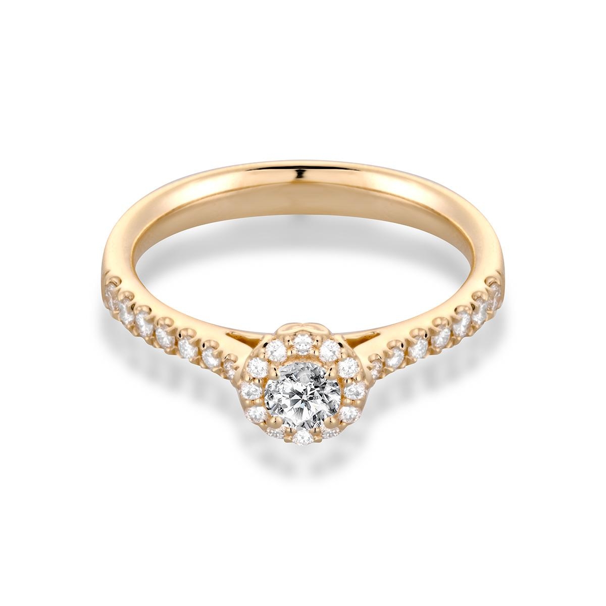 Pierścionek złoty Recarlo