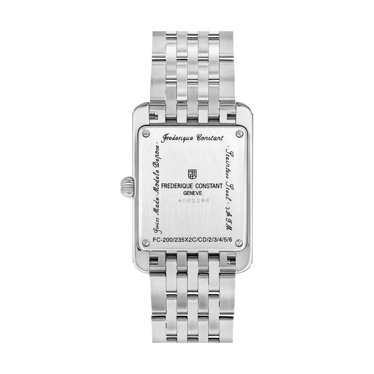 ZEGAREK FREDERIQUE CONSTANT CLASSICS CARREE SMALL SECONDS