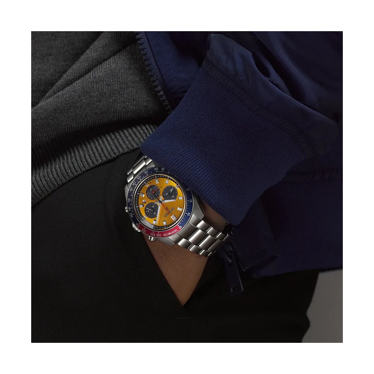 ZEGAREK SEIKO PROSPEX SPEEDTIMER SOLAR CHRONOGRAPH