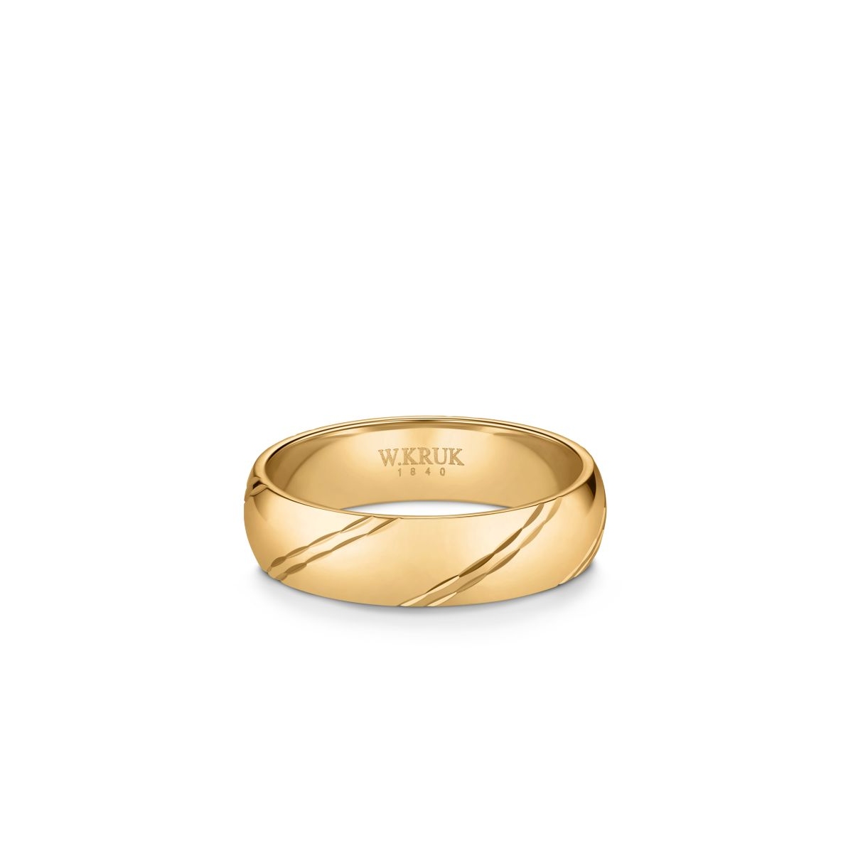 Obrączka złota SENTIMENTO męska