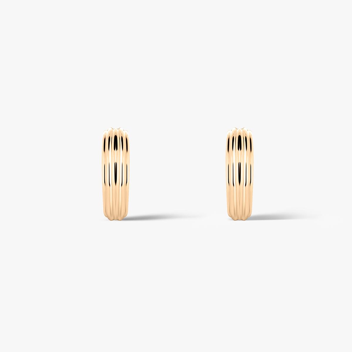 Kolczyki złote koła