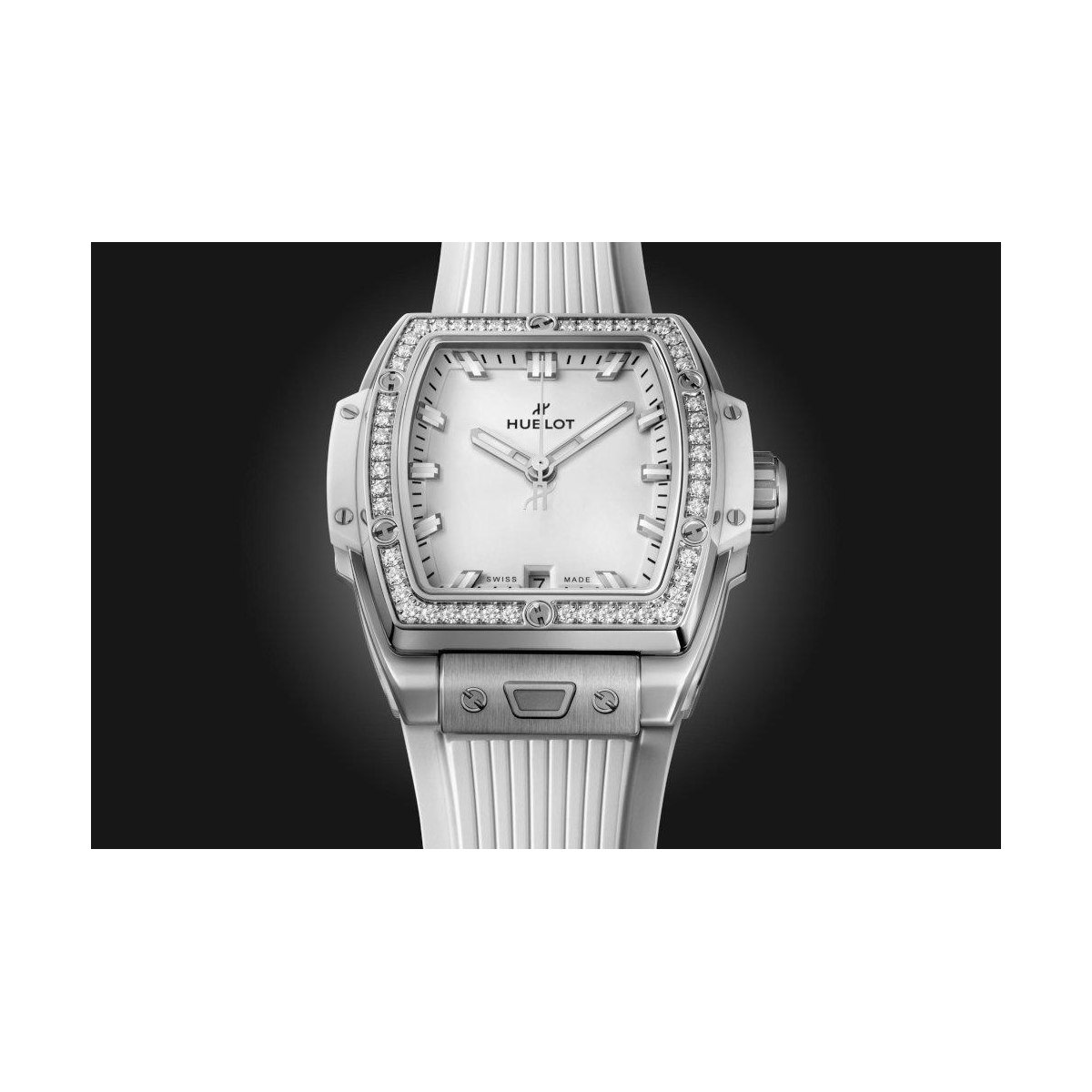 ZEGAREK HUBLOT SPIRIT OF BIG BANG TITANIUM WHITE DIAMONDS