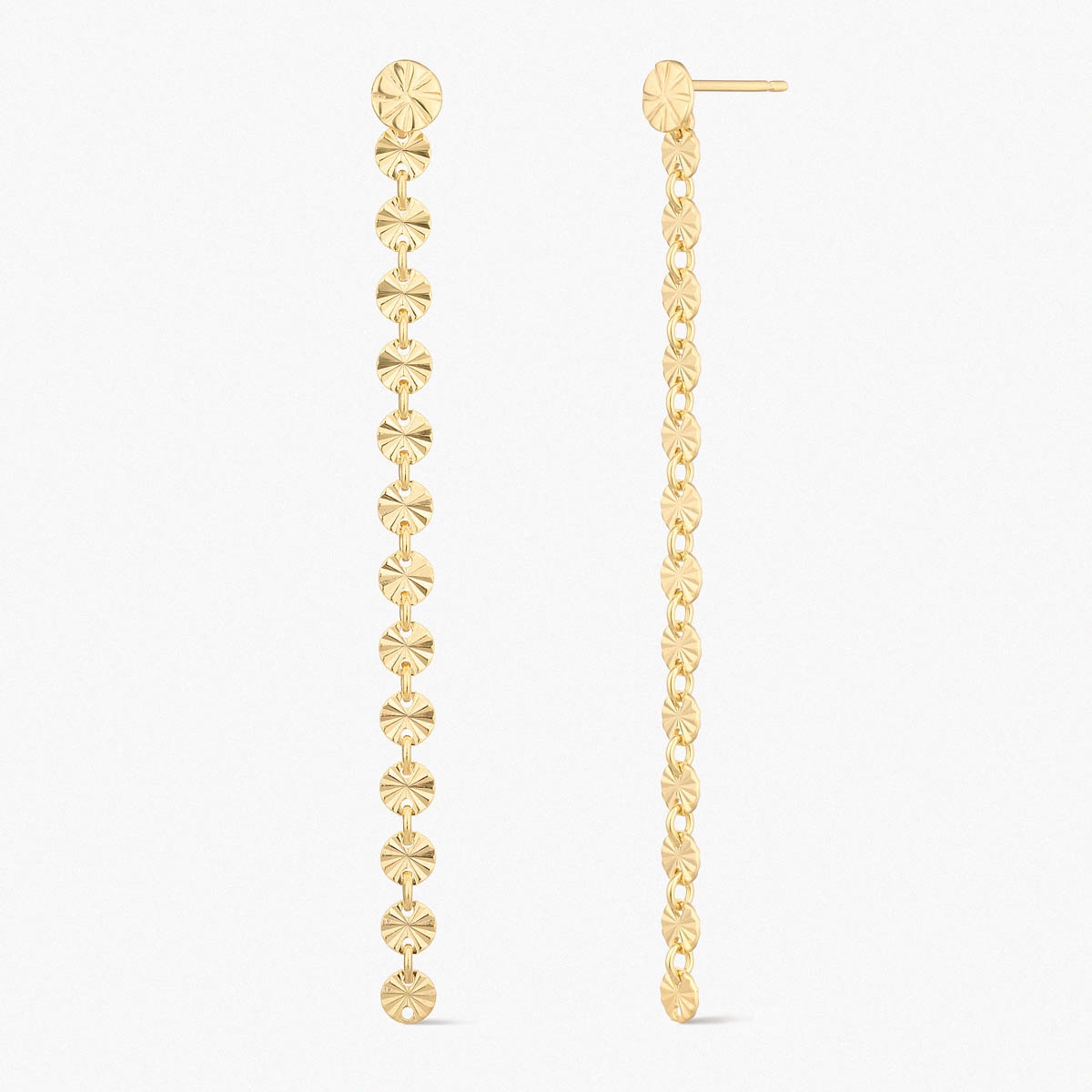 Kolczyki srebrne Follow