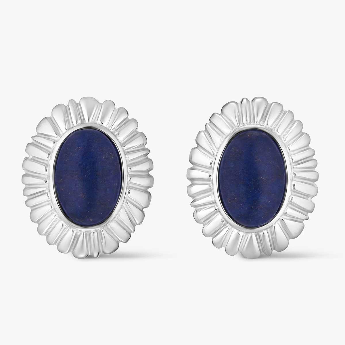 Kolczyki srebrne Follow