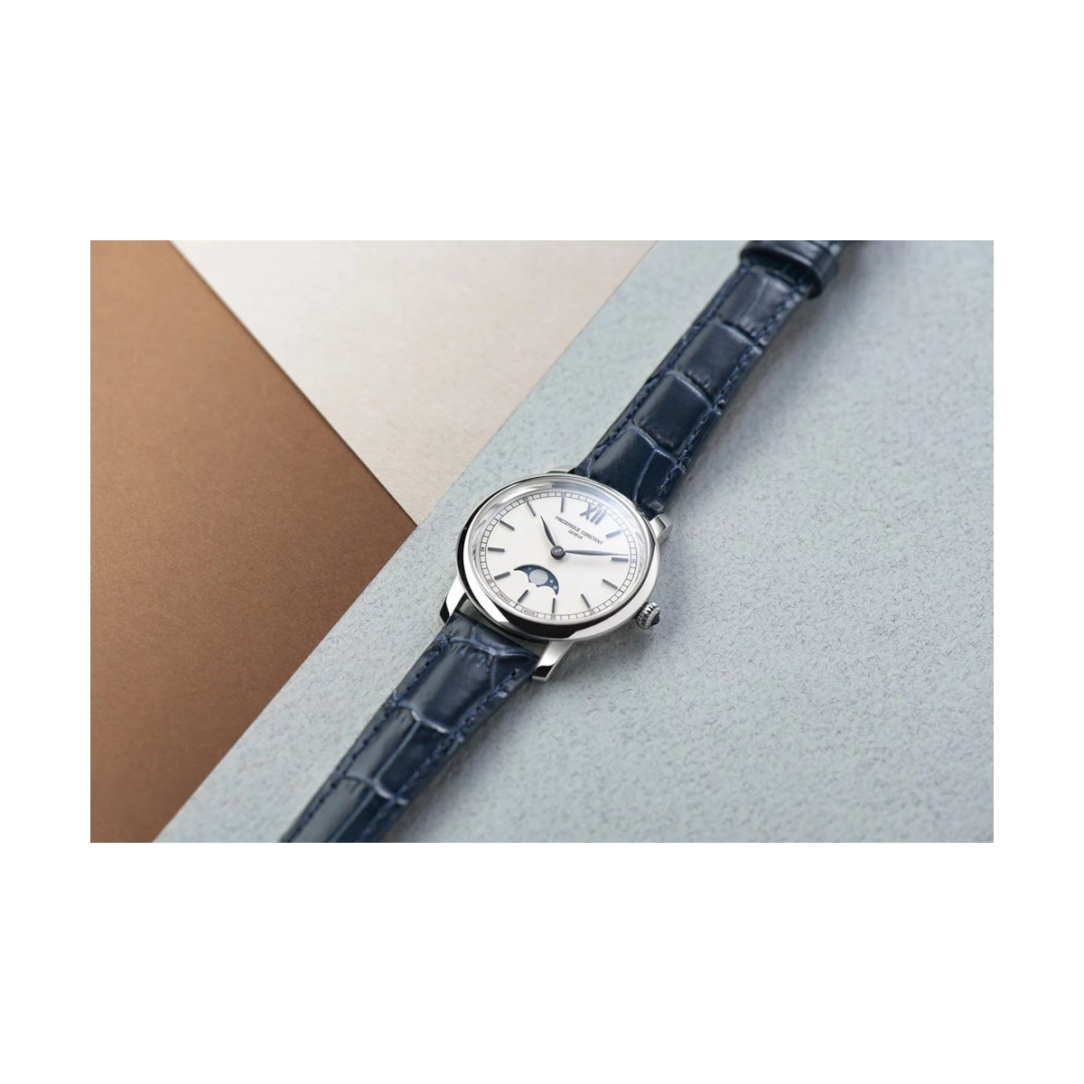 ZEGAREK FREDERIQUE CONSTANT CLASSICS SLIMLINE LADIES MOONPHASE