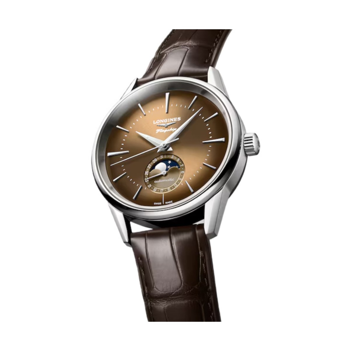ZEGAREK LONGINES FLAGSHIP HERITAGE MOONPHASE