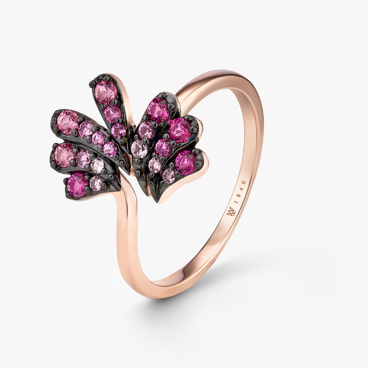 Pierścionek srebrny Preludium Paradise Birds